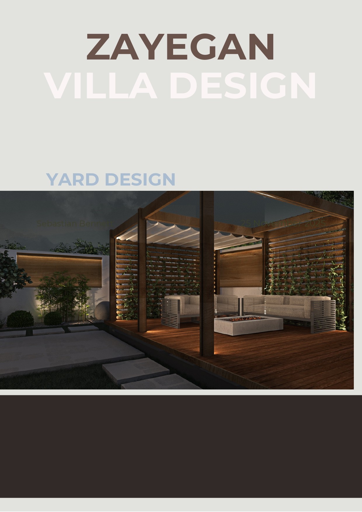 Zayegan Villa - Yard Design